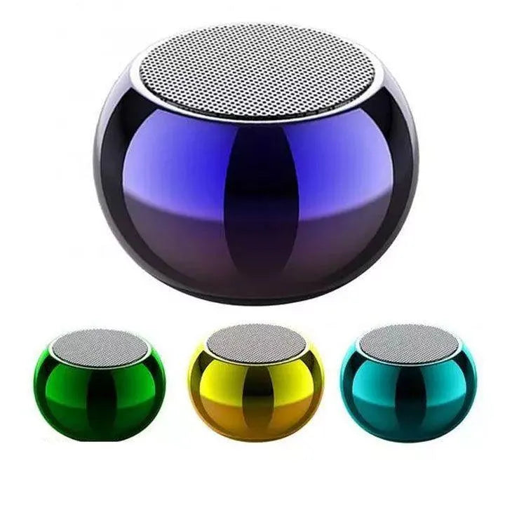 Mini Portable Wireless Bluetooth Speaker – Rechargeable Compact Speaker with Powerful Sound (Random Color)