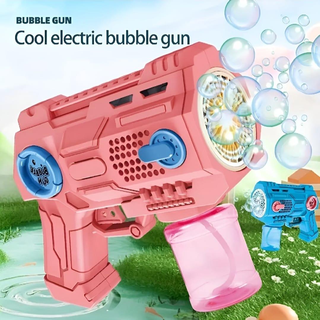 Electric Bubble Gun for Kids – Automatic Bubble Maker with Lights & Music, Fun Toy for Boys & Girls