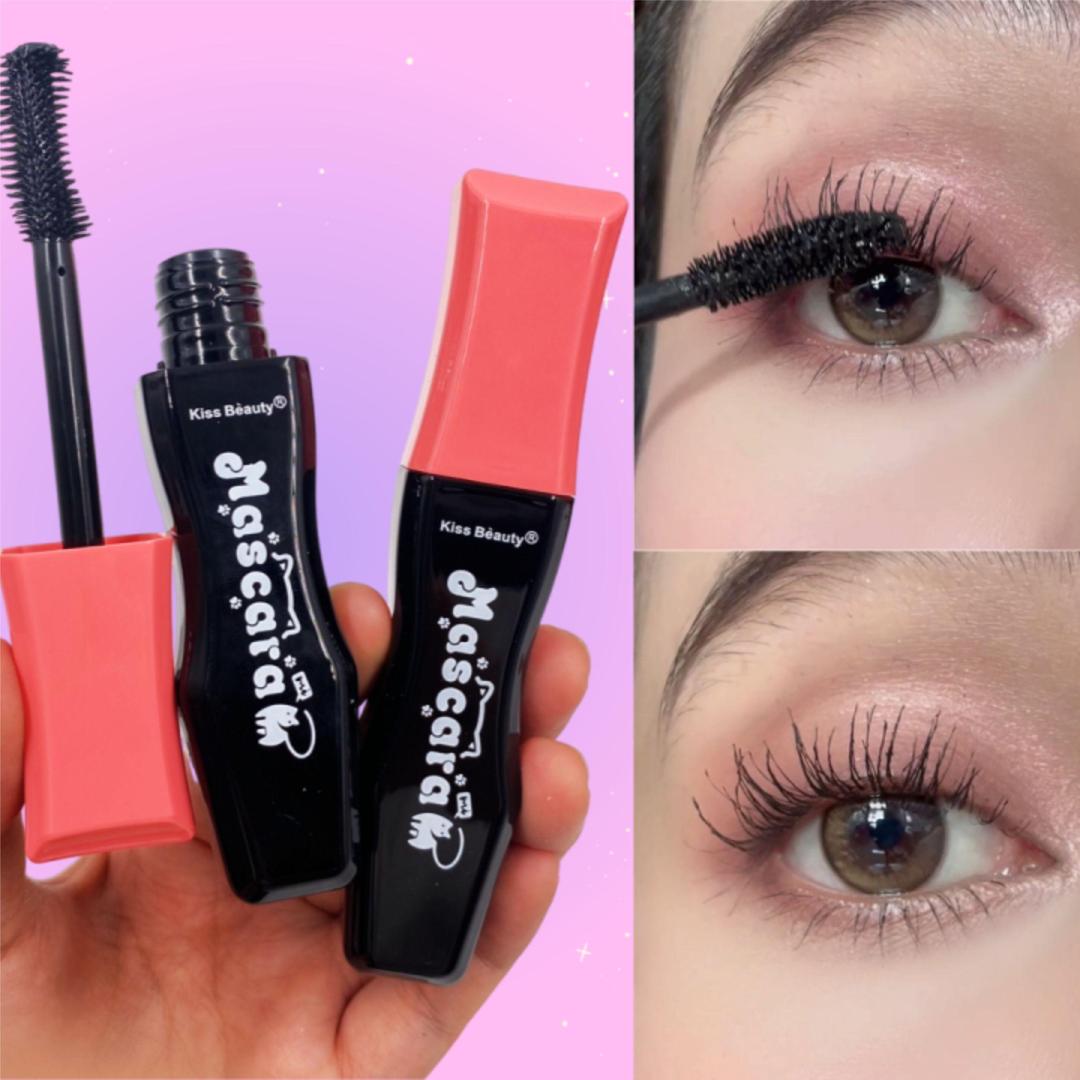 Kiss Beauty Hydrating Black Mascara – Long Lasting Volume & Length Waterproof Eyelash Mascara