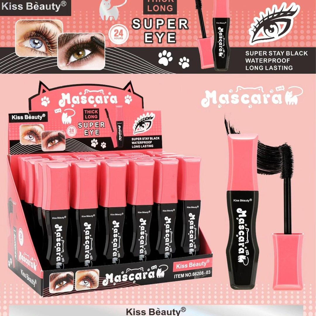 Kiss Beauty Hydrating Black Mascara – Long Lasting Volume & Length Waterproof Eyelash Mascara