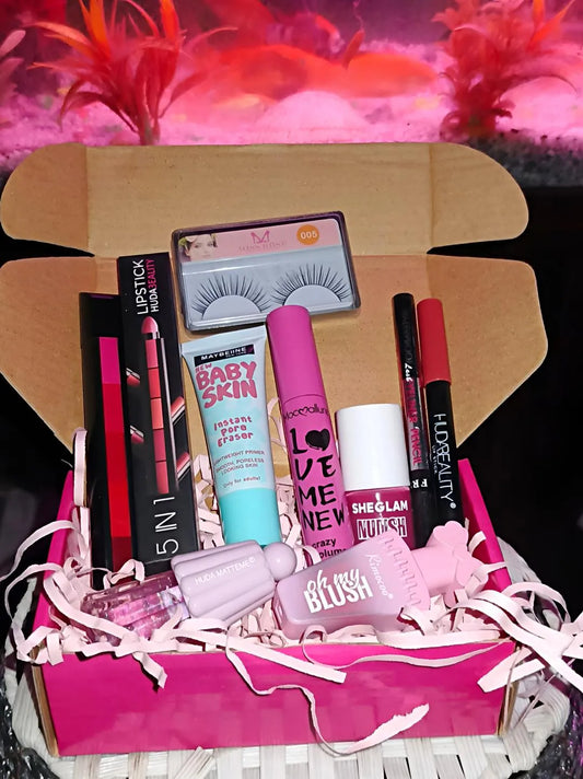Beauty Kit for Women – 12 Piece Makeup Set with Brushes, Mascara & Essential Cosmetics