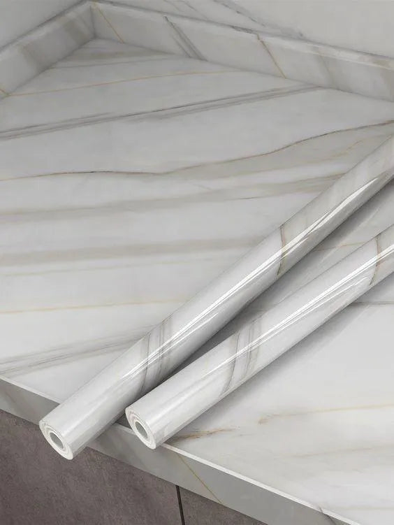 Affordable Marble Sticker Sheet for Kitchen & Home – Waterproof Self Adhesive PVC Cover Roll