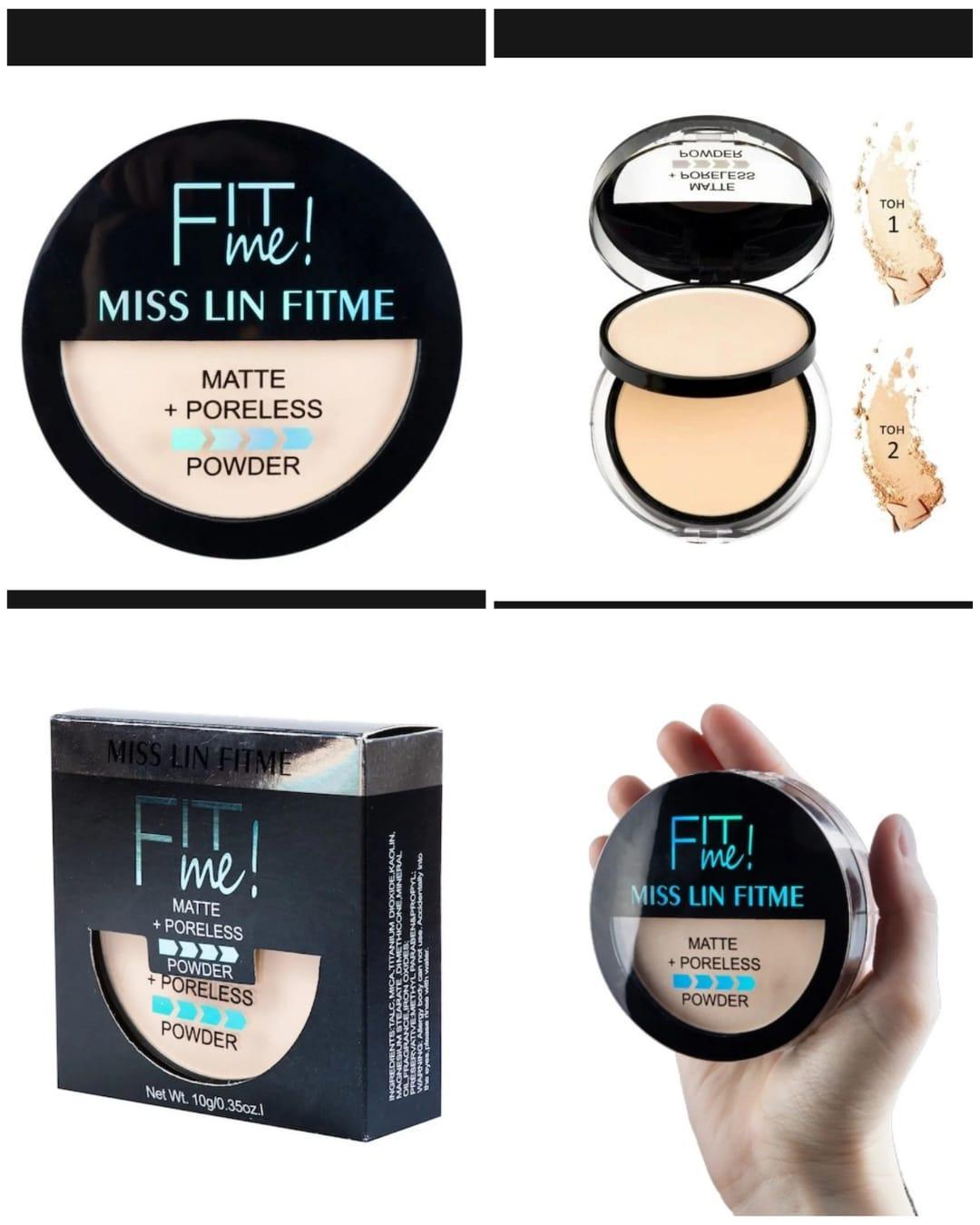 Matte Face Powder Ivory – 2 in 1 Compact Powder with Natural Finish & Long-Lasting Coverage
