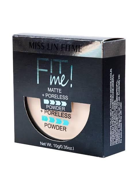 Matte Face Powder Ivory – 2 in 1 Compact Powder with Natural Finish & Long-Lasting Coverage