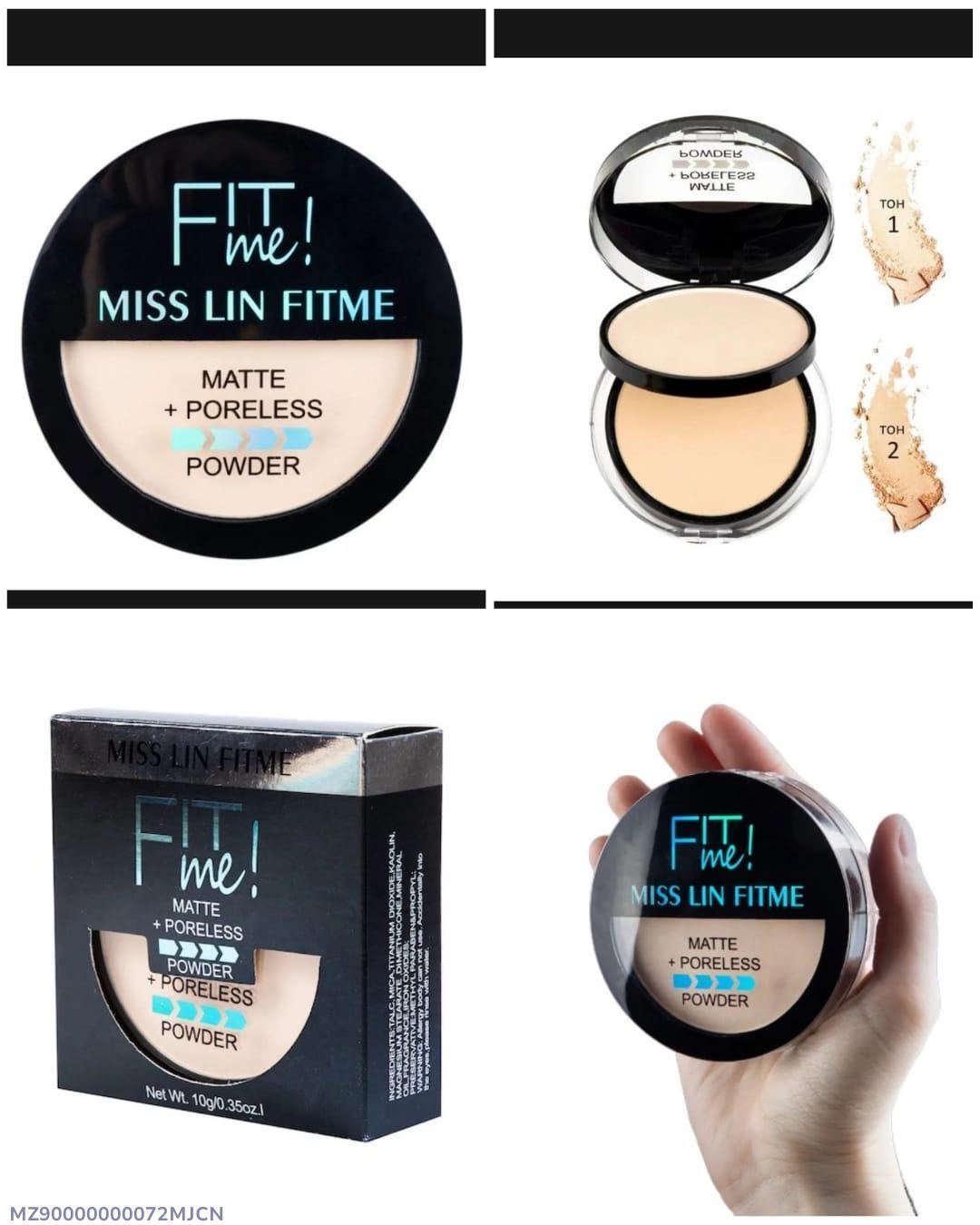 Matte Face Powder Ivory – 2 in 1 Compact Powder with Natural Finish & Long-Lasting Coverage